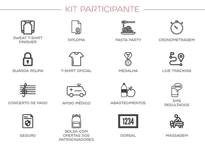 Kit Participante Maratona do Porto 2017